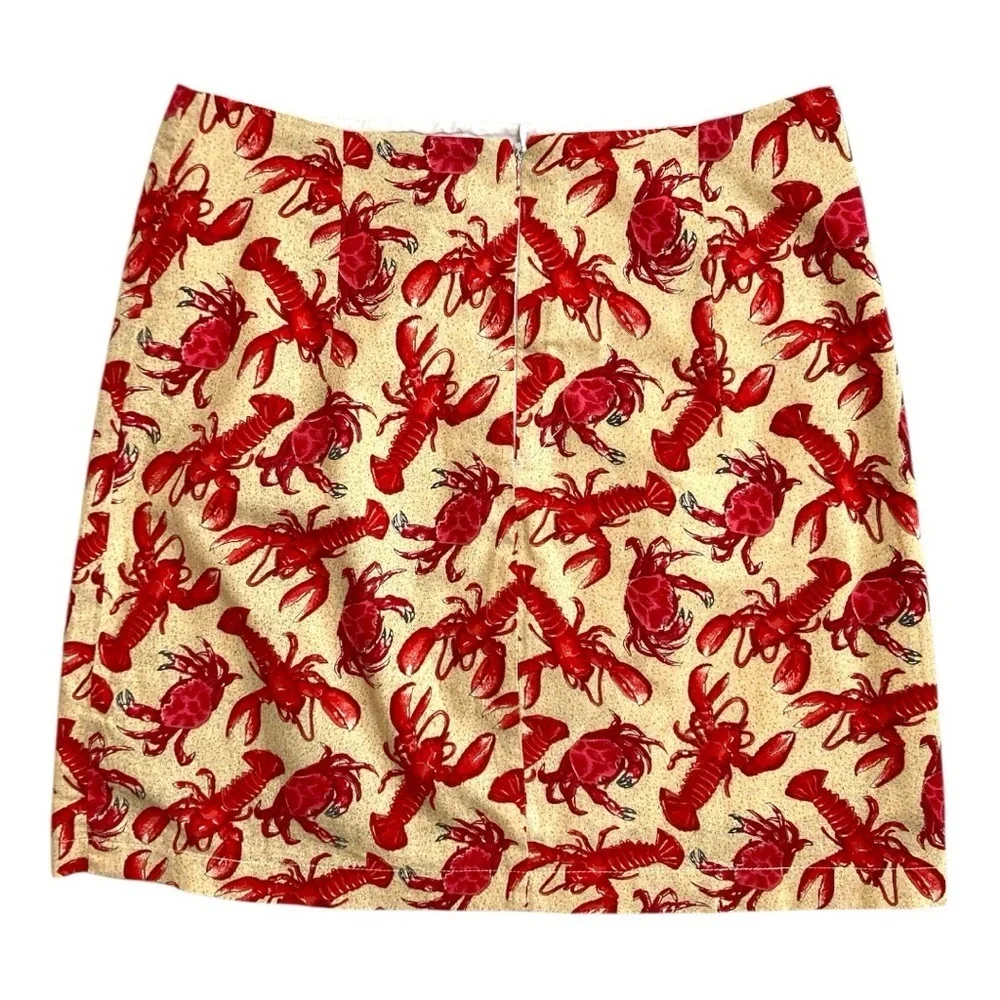 Felice Pappas Love Life Lobster and Crab Skirt